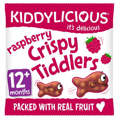 Kiddylicious Raspberry Crispy Tiddlers 12g