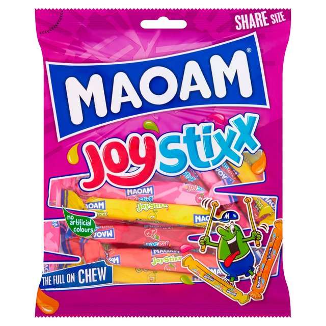 Maoam Joystixx Sweets Share Bag 140g