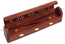 Handmade Wooden Box for Incense stand Set / Agarbatti stand