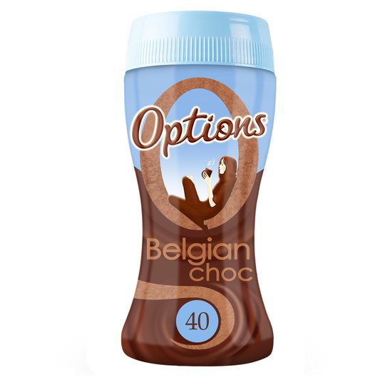 Options Belgian Chocolate Jar 220g