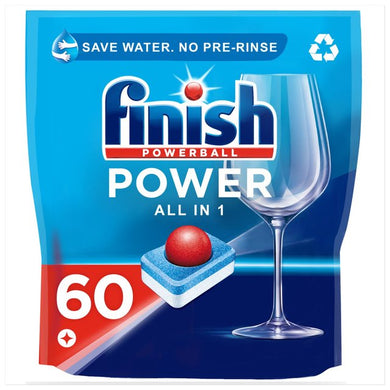 Finish All In One Dishwasher Tablets 60 per pack