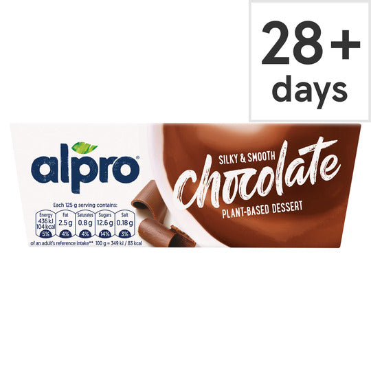 Alpro Chocolate Soya Dessert 4 X 125G – HimalayanSpices