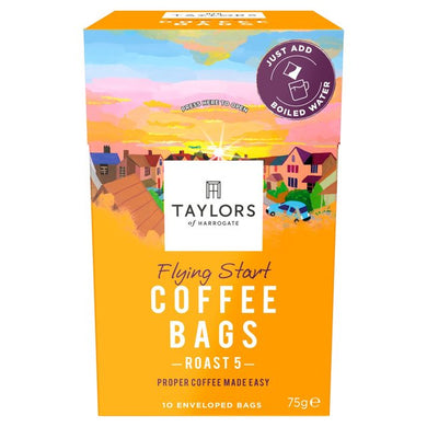 Taylors Of Harrogate Flying Start Coffee Bags 75g