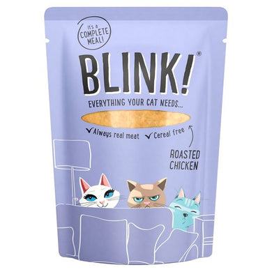 Blink Roasted Chicken Cat Food Pouch 85G