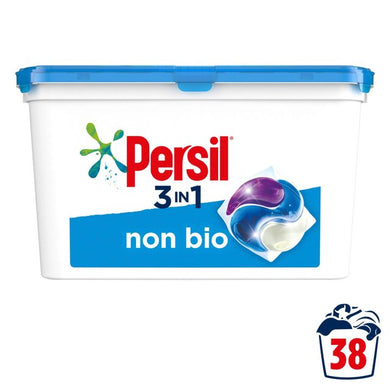 Persil Non Bio Pods Washing Liquid Capsules 38 per pack