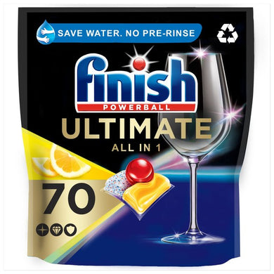 Finish Quantum Ultimate Dishwasher Tablets Lemon