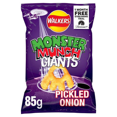 Walkers Monster Munch Giants Pickled Onion 85g