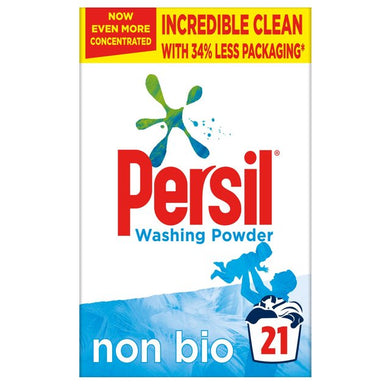 Persil Washing Powder Non Bio 21 Washes 1.05kg