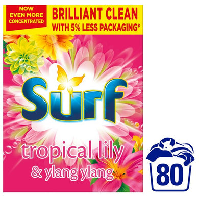 Surf Tropical Lily & Ylang Ylang Powder 80 Wash 4kg