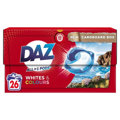 DAZ All-in-1 Pods Washing Liquid Capsules 26 per pack