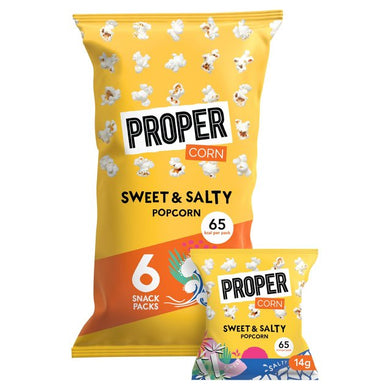 Propercorn Sweet & Salty 6 x 14g