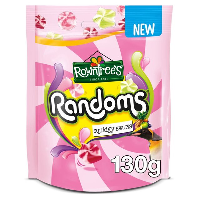 Rowntrees Randoms Squidgy Swirl Pouch 130g