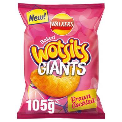 Wotsits Giants Prawn Cocktail Crisps 105g