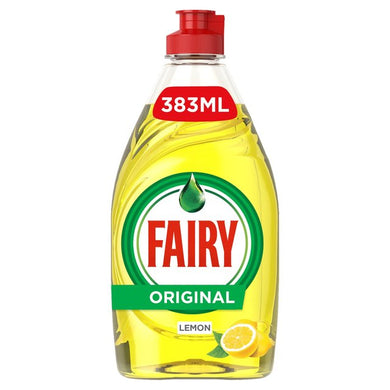 Fairy Washing Up Liquid Lemon 383ml