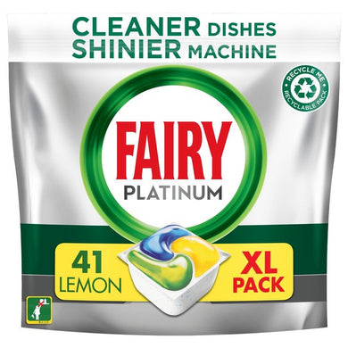 Fairy Platinum All In One Lemon Dishwasher Tablets