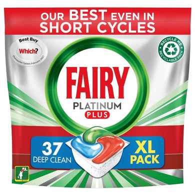 Fairy Platinum Plus Deep Clean Dishwasher Tablets