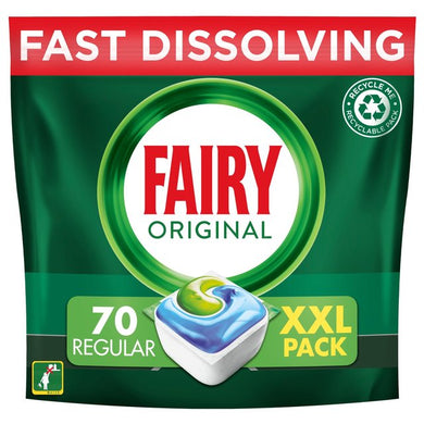 Fairy Original All In One Dishwasher Tablets 70 per pack
