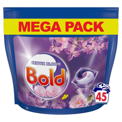 Bold All In 1 Pods Washing Capsules Exotic Bloom