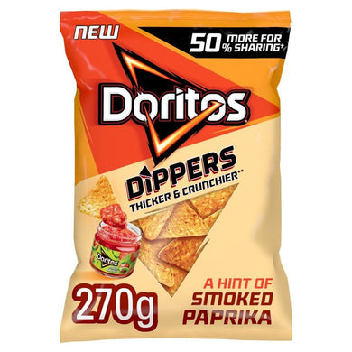 Doritos Dippers Paprika Tortilla Chips 270g