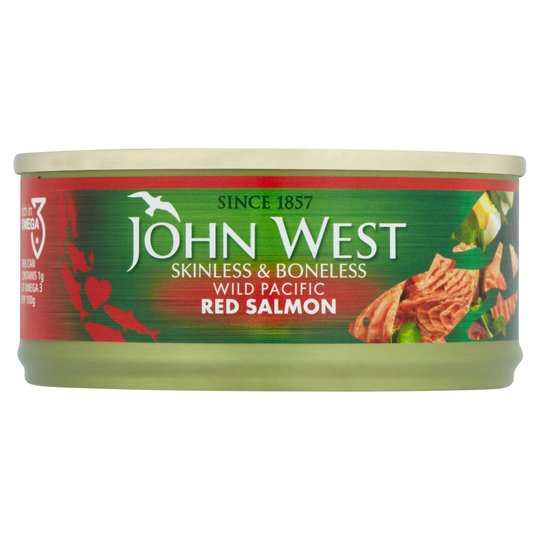 John West Wild Red Salmom Skinless Boneless 105G
