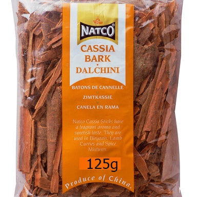 Cassia Bark Dalchini  By Natco 125g