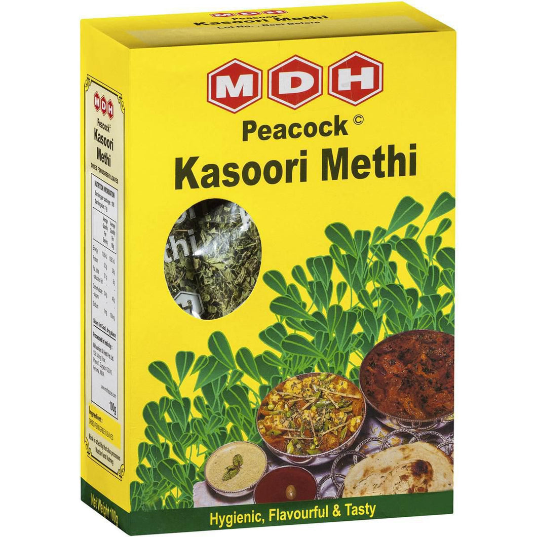 MDH KASOORI METHI Dried Fenugreek Leaves 100g