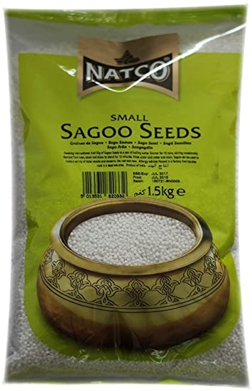 Natco  Sagoo Seeds Small , Tapioca Seeds