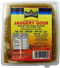 Natco Kolhapuri Unrefined Jaggery Goor Natural Cane Sugar (गुड़, कोल्हापुर)