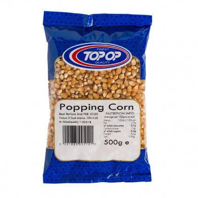 Top op  Popping Corn 500g / Pop Corn