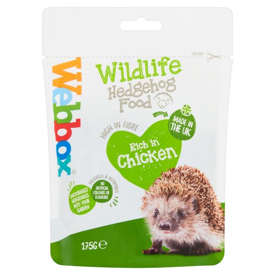 Webbox Wildlife Hedgehog Food 175G