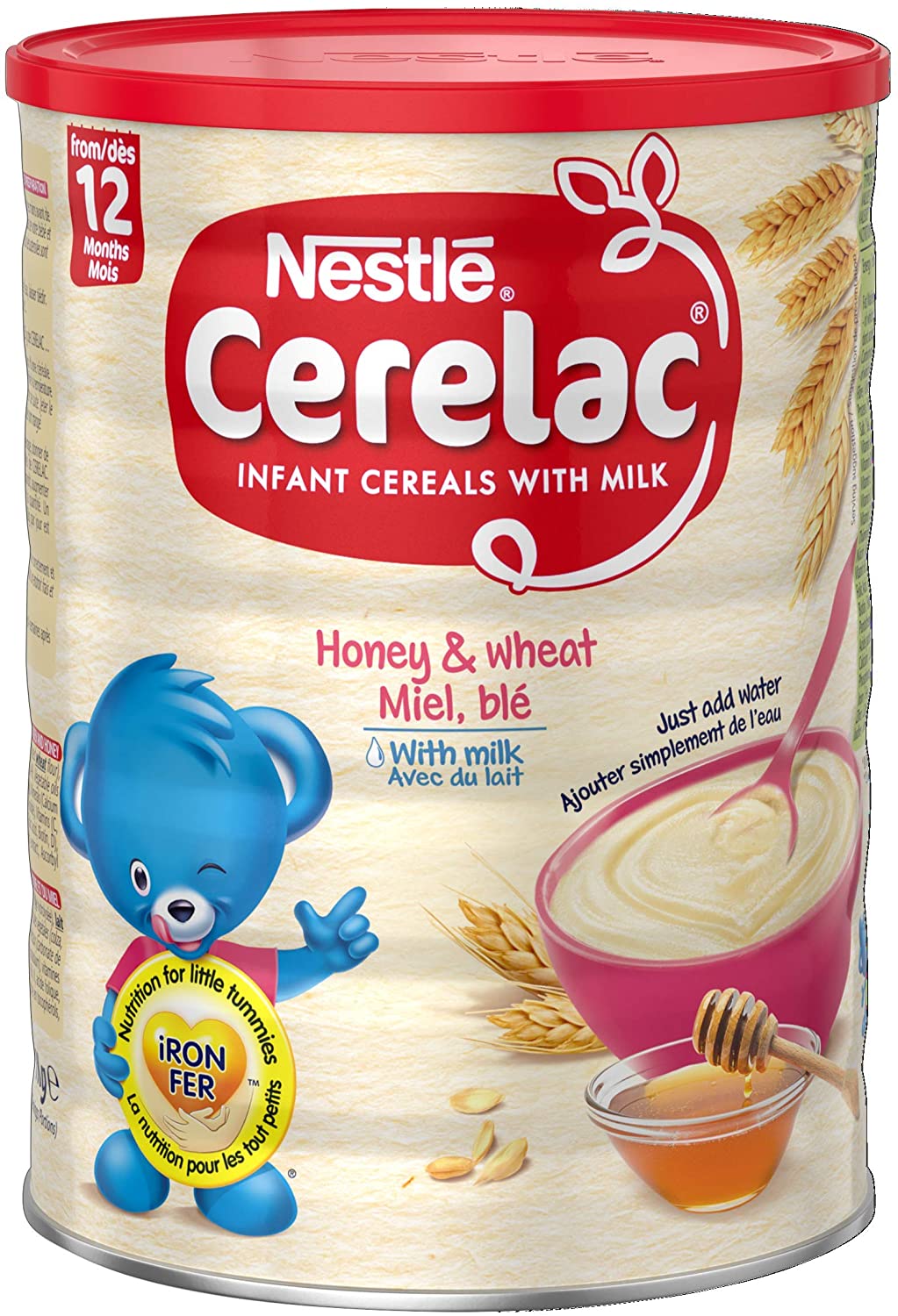 Nestle Cerelac Wheat and Honey with Milk Infant Cereal 400g, 12 months+