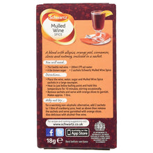 Schwartz Mulled Wine or  Cider  Spice Blend Kit 18g