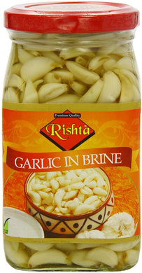 Garlic in brine 400g - Rishta