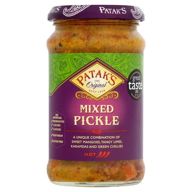 Pataks  Mixed  Pickle Hot 283g