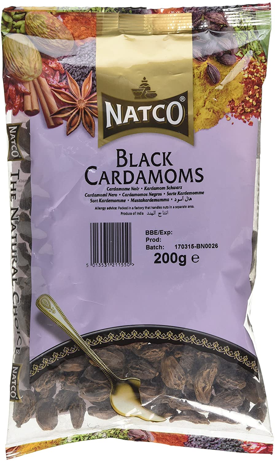 Natco Black Cardamoms 200g