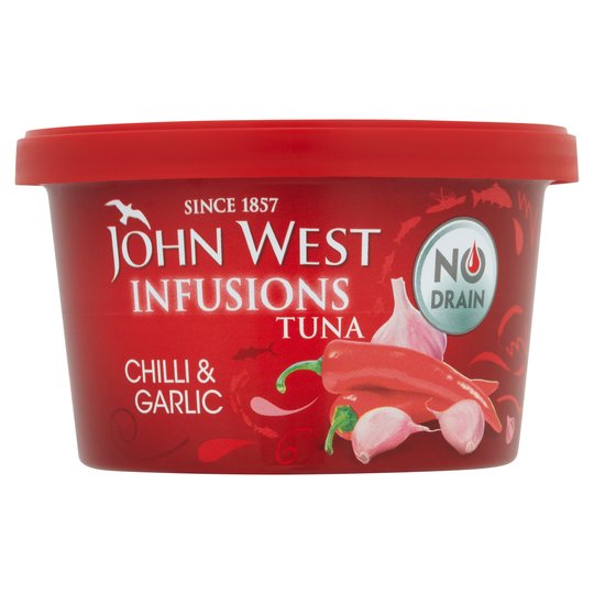 John West Tuna Chilli & Garlic Infusions 80G