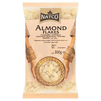 NATCO ALMOND FLAKES 300G