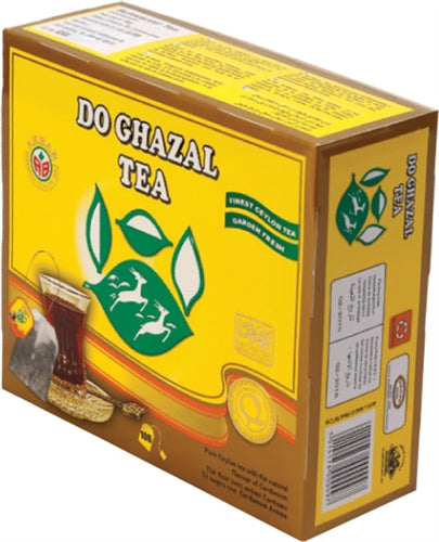 Do Ghazal Cardamom Pure Ceylon Tea - 100 Tagged Tea Bags