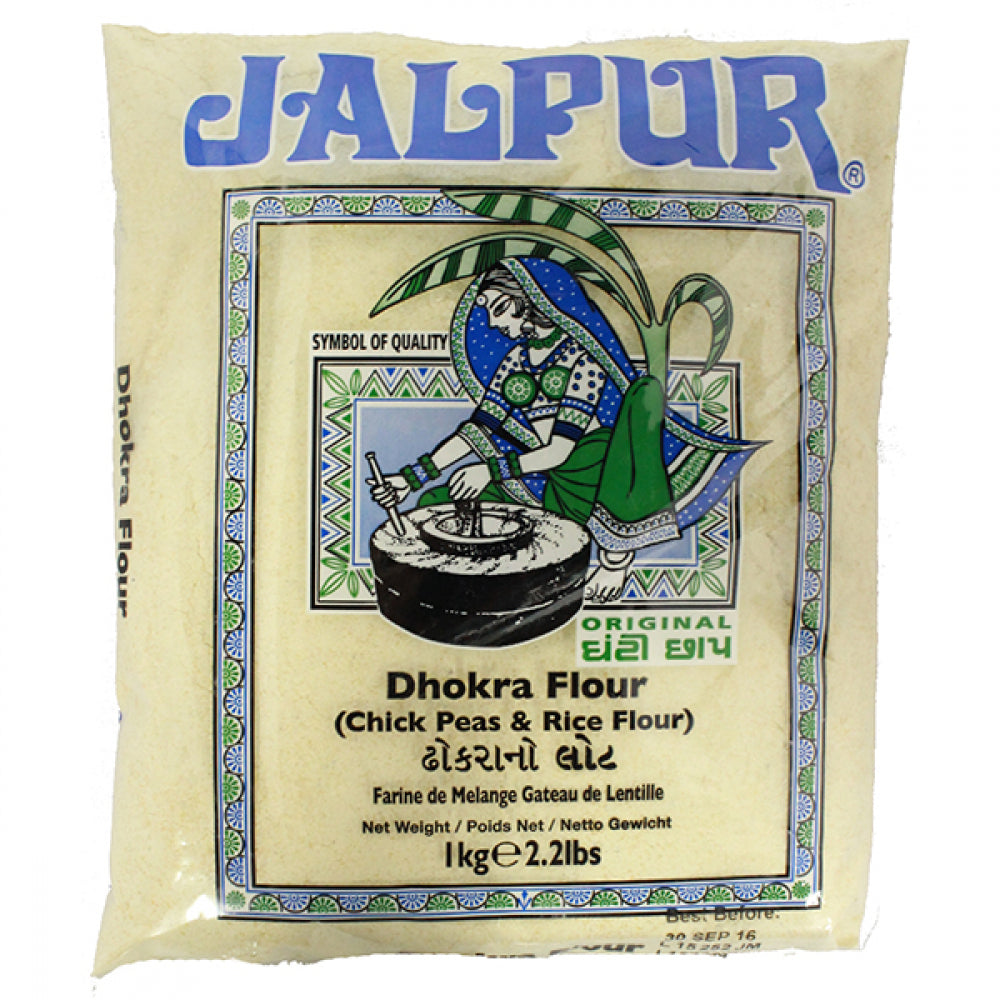 Jalpur Dhokra Flour. [ Chick Peas & Rice Flour ]