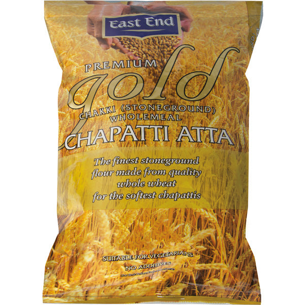 East End Premium Gold Chakki Atta Flour for chapati