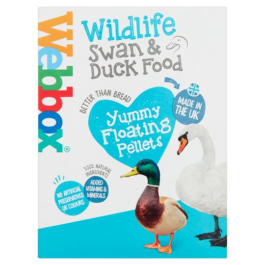Webbox Wildlife Swan & Duck Food 150G
