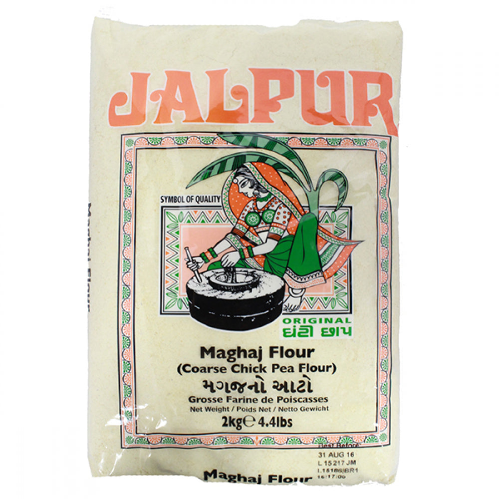Jalpur Maghaj Flour [ Coarse Chick Peas Flour ]