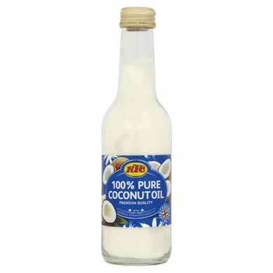 KTC Pure coconut Oil in Glass 250ml