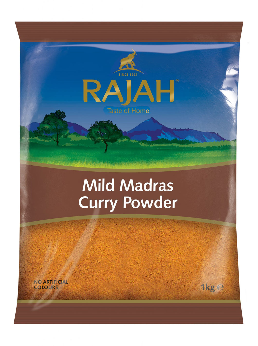 Rajah MADRAS CURRY POWDER - MILD 1kg