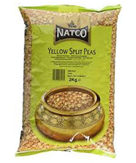 Yellow Split peas  2kg Natco