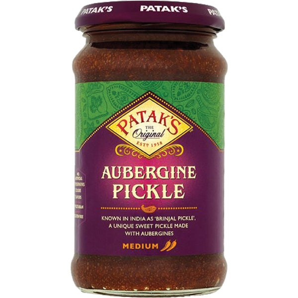 Pataks  Aubergine Pickle  Medium  283g