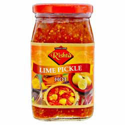 Lime Pickle Hot 400g - Rishta