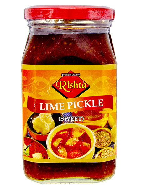 Lime Pickle (Sweet) - Rishta - 450g