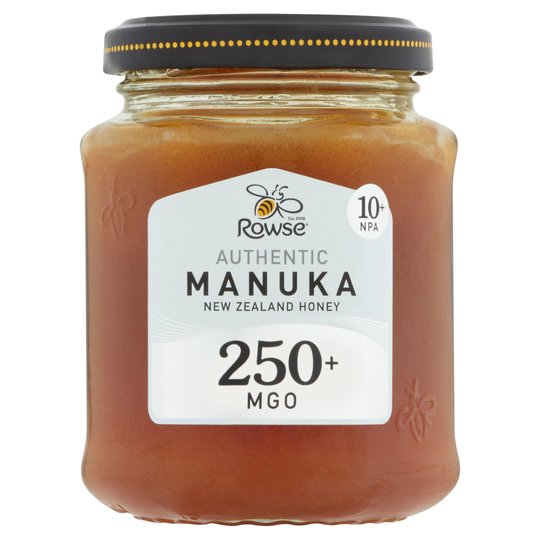 Rowse Authentic Manuka New Zealand Honey 250+ Mgo 225G