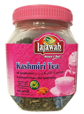 Lajawab Kashmiri Tea, Loose Leaf, 145g in Jar